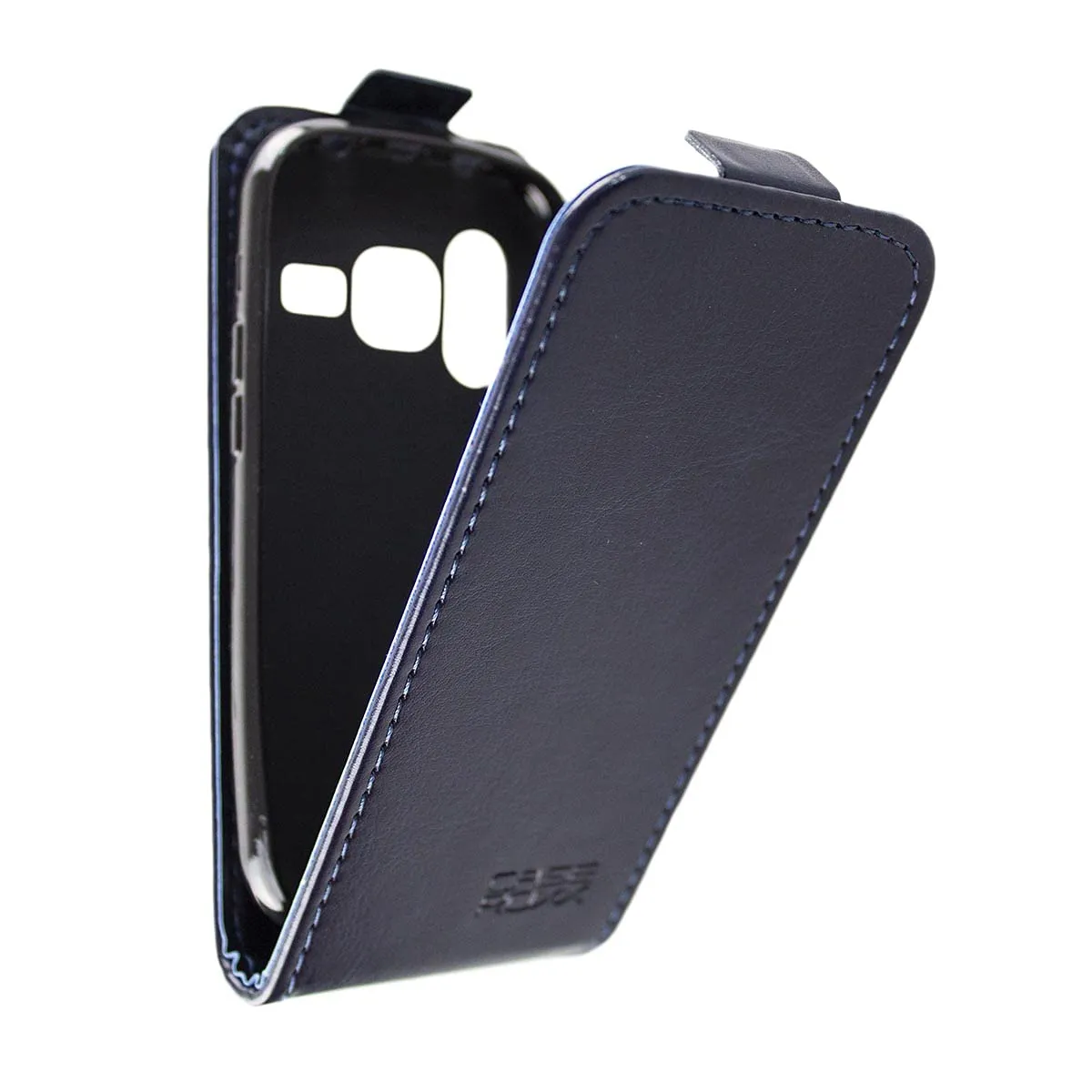 caseroxx Doro Primo 218/368 flip cover azzurra pelle