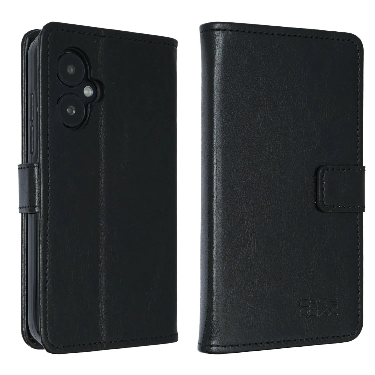 caseroxx Bookstyle custodia SPC WUUM ONE nero carte