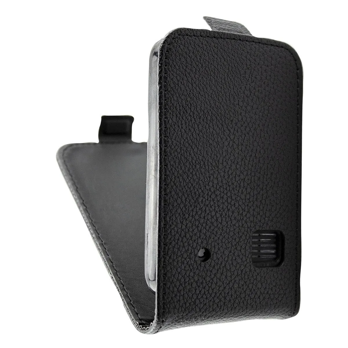caseroxx Flip Cover Dexcom G6 Receiver Custodia Nero Finta Pelle