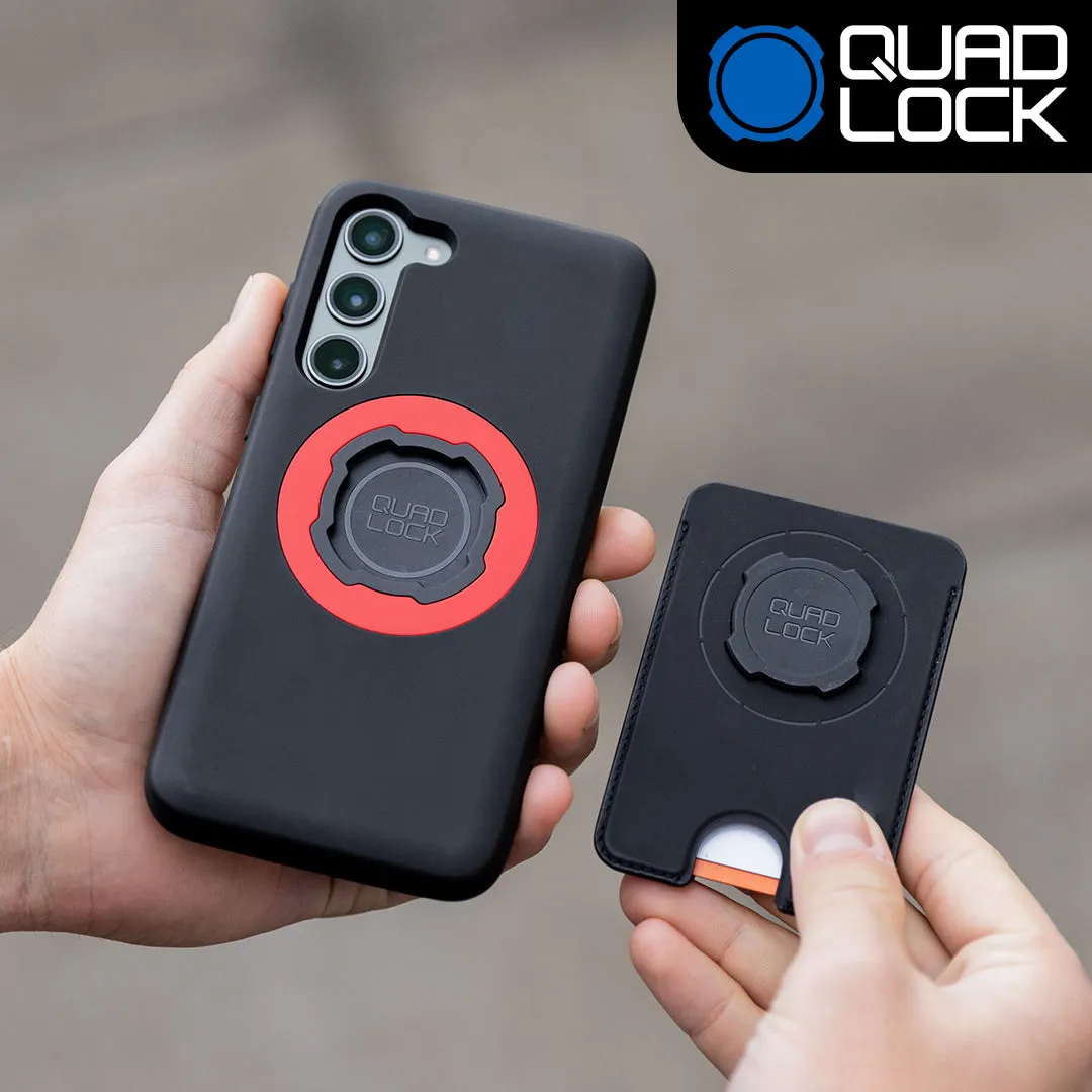 Quad Lock MAG Portafoglio Magnetico Pelle 3 Carte