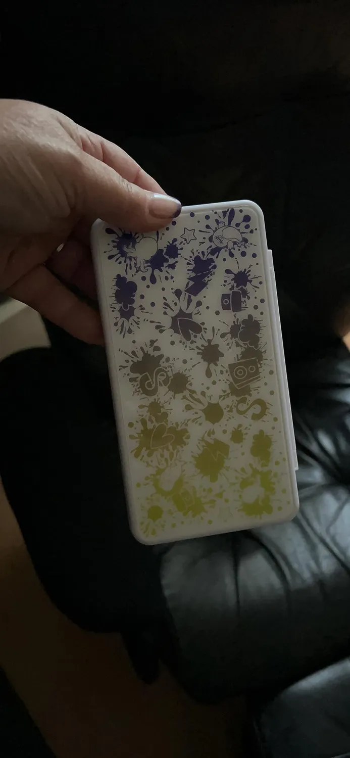 MoKo Custodia 24 Giochi Switch Bianco Nero Magnetica