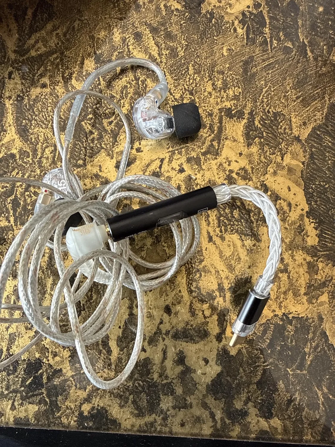 MoKo Adattatore USB-C Jack 3.5mm DAC Hi-Res Nero con USB