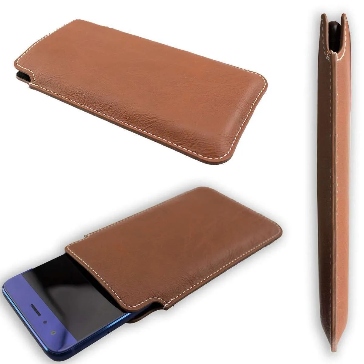 caseroxx Business-Line Blackview A7 Pro tasca marrone