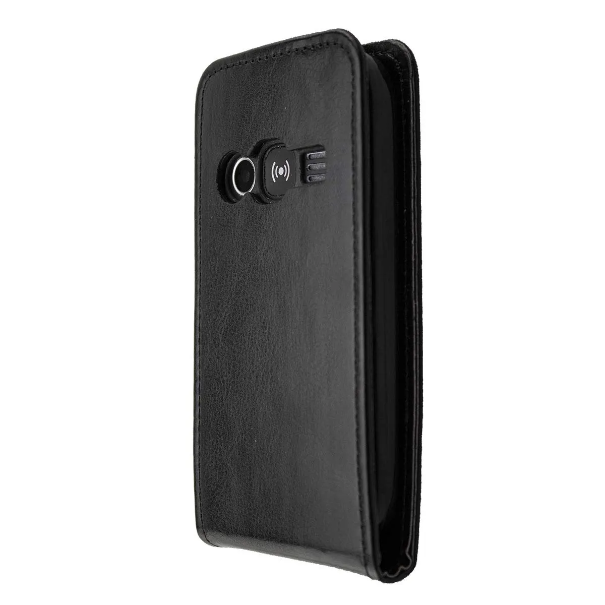 caseroxx Flip Cover Doro 1360/1361/1362 Nera