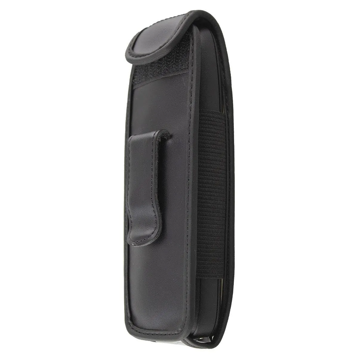 caseroxx Gigaset A415 custodia pelle nera con clip