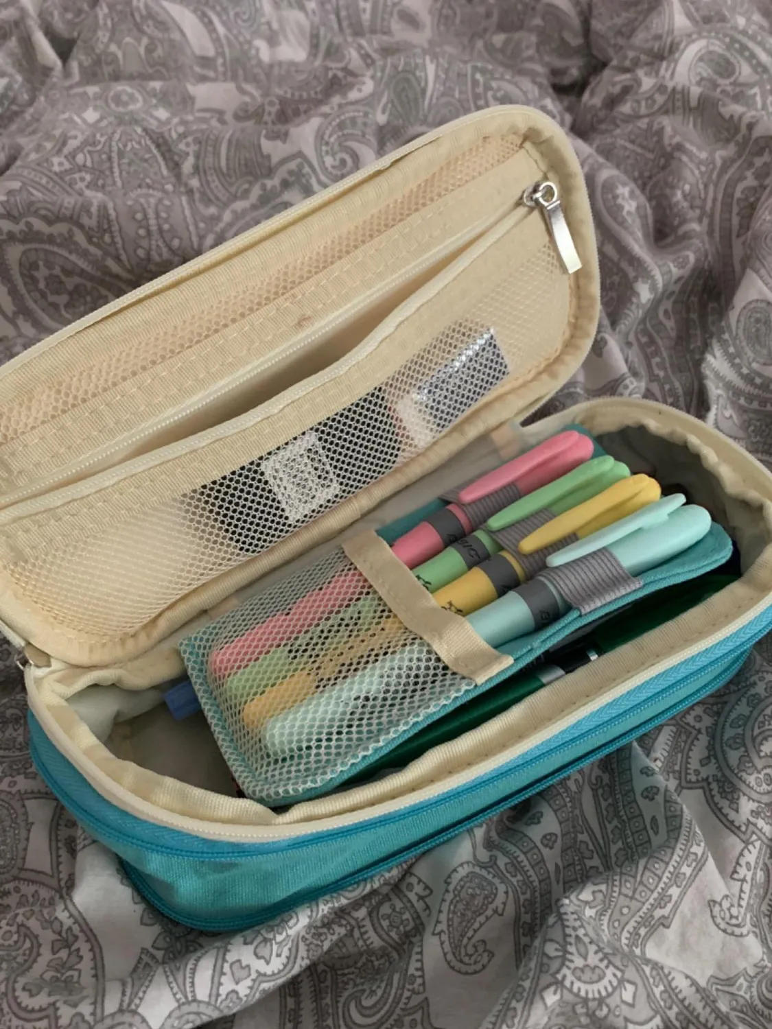 MoKo astuccio portamatite tela grande capacità organizer