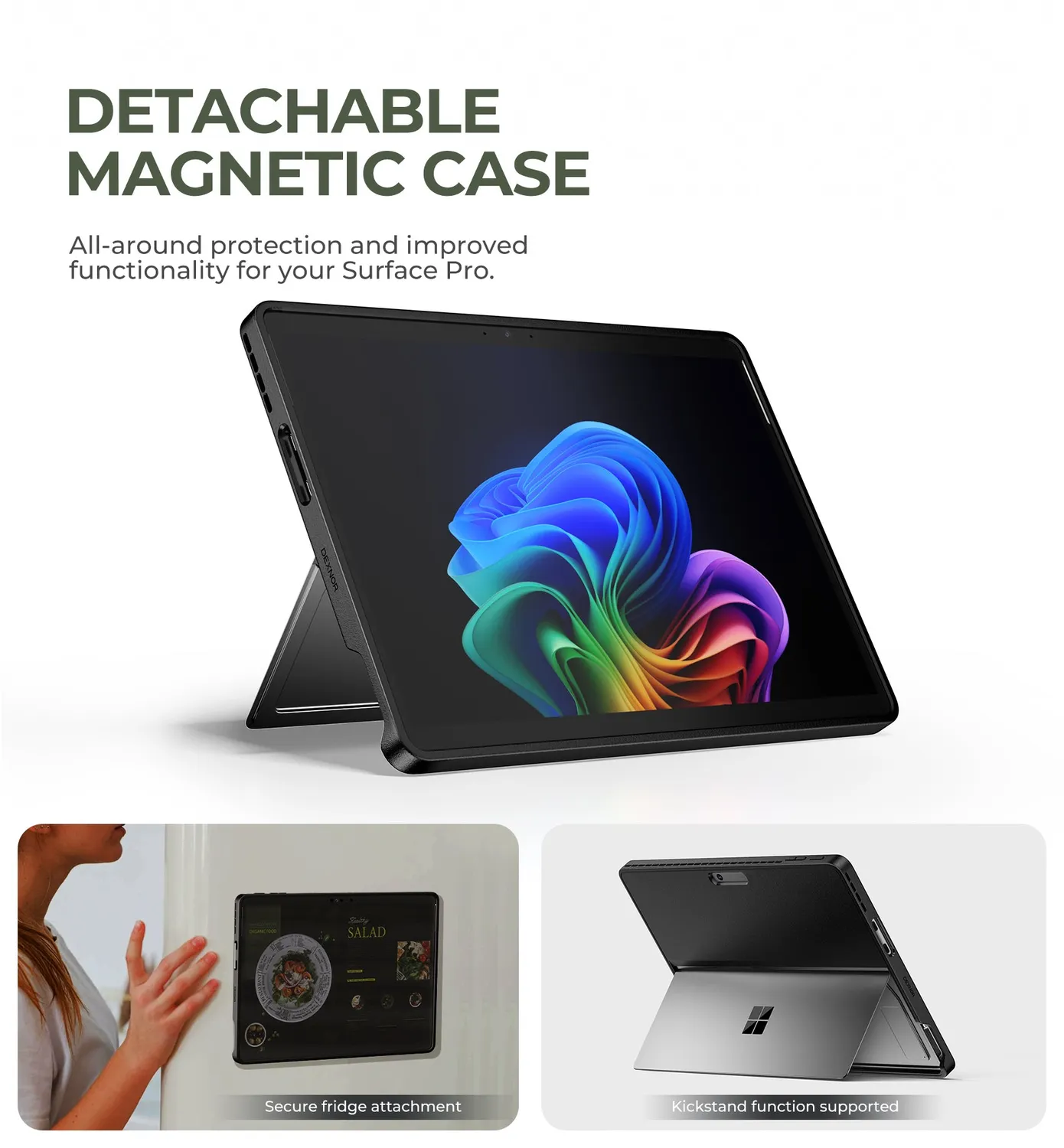 Dexnor Surface Pro 12 13 cover tastiera nero US