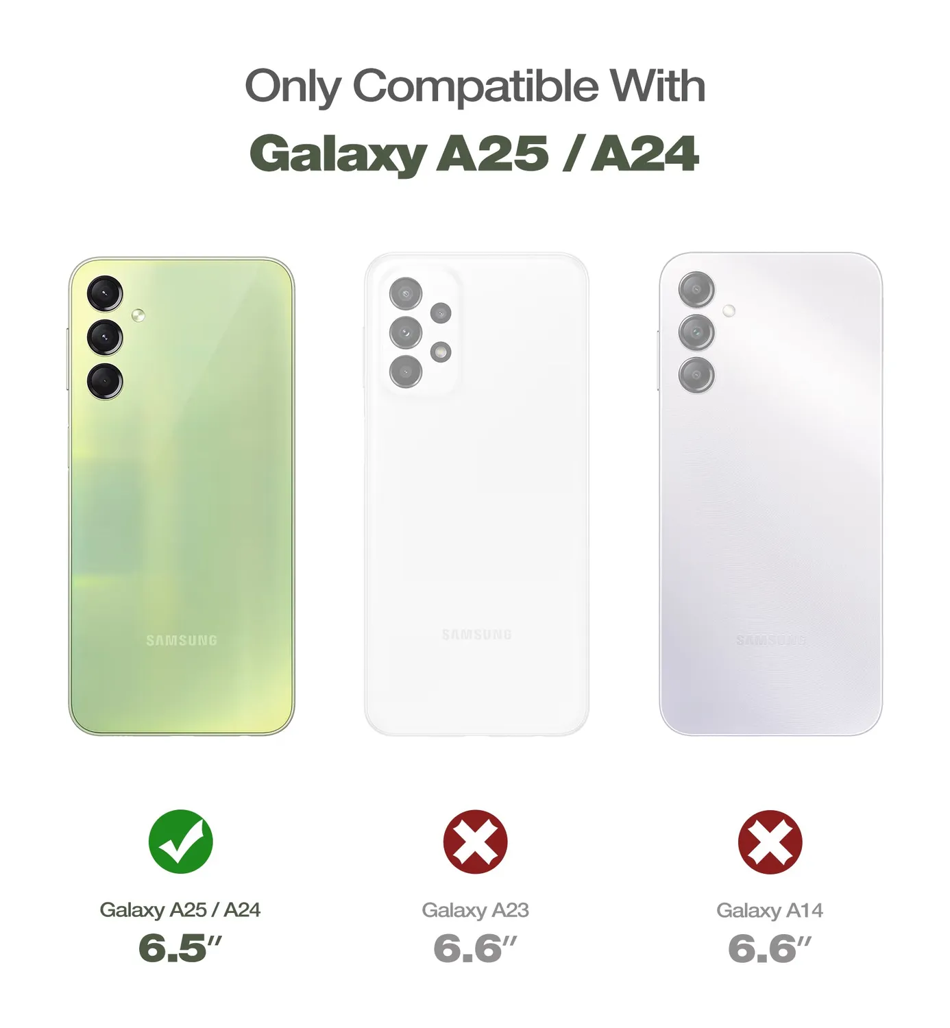 Dexnor Galaxy A25 A24 custodia rugged nera antishock