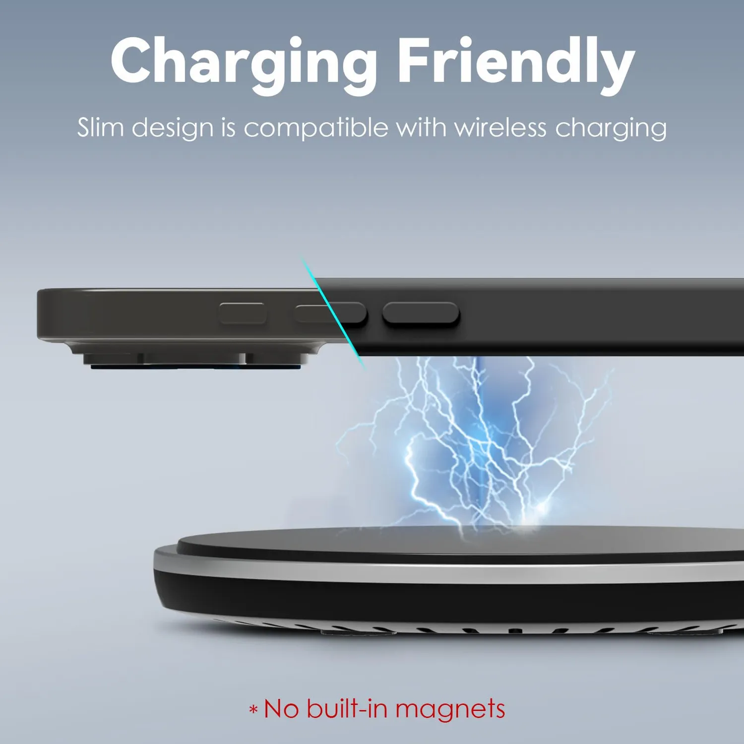 CloudValley iPhone 15 Pro Max cover silicone nera magsafe