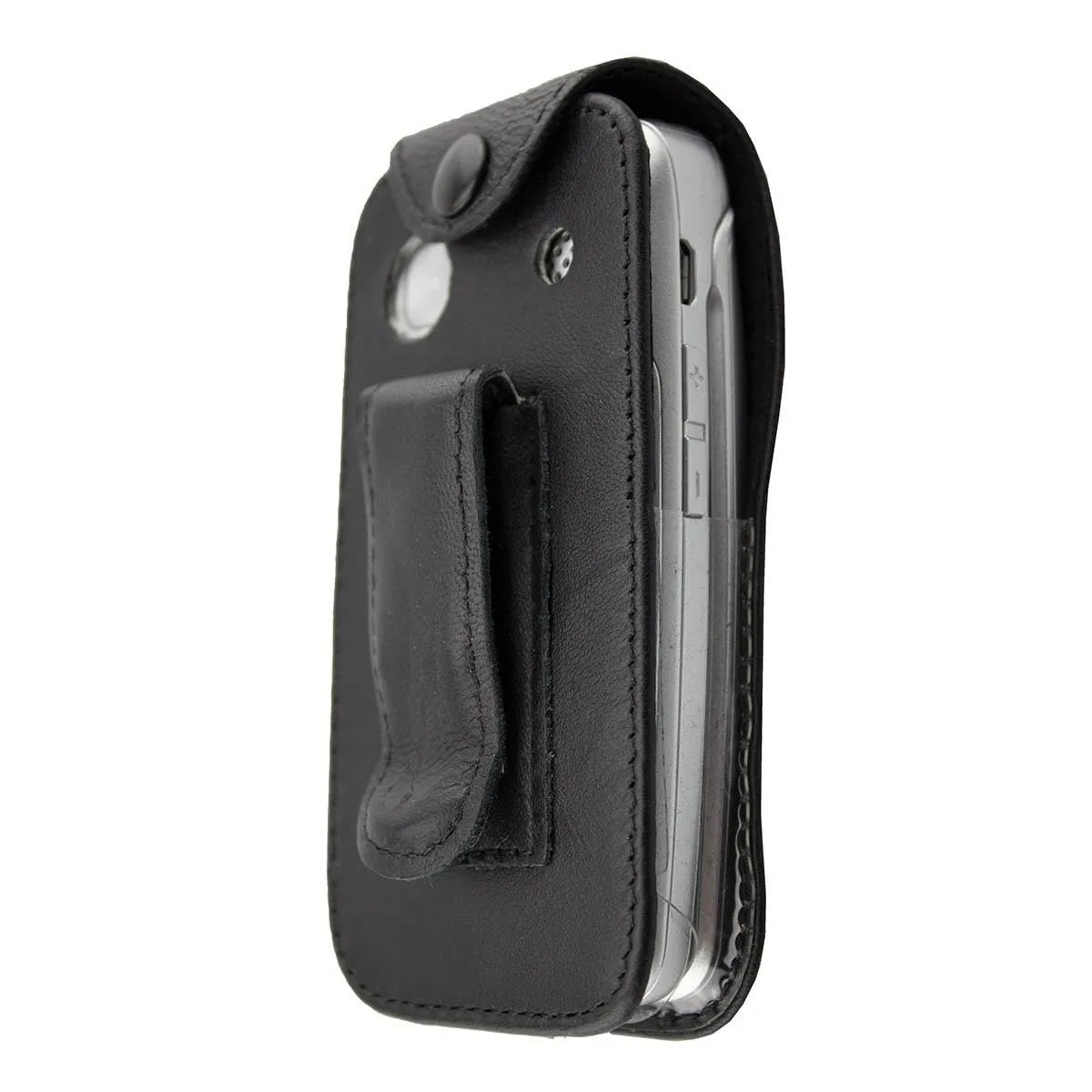 caseroxx Pelle Borsello per Doro Primo 413 nero cintura vera pelle