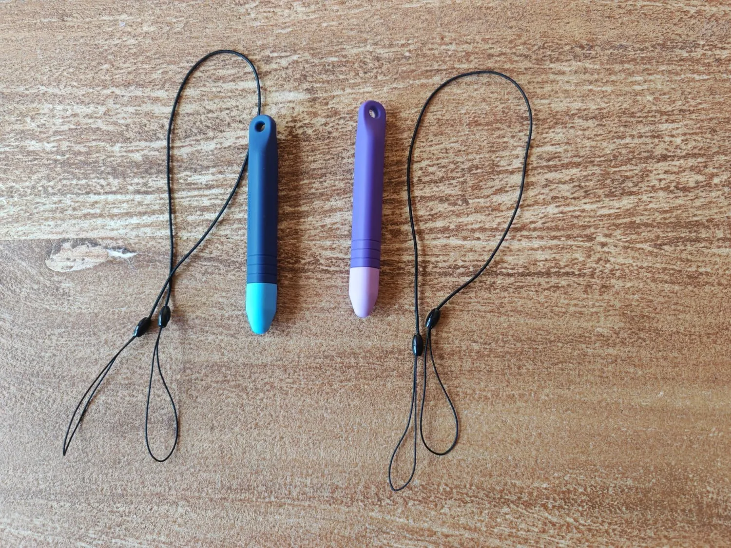 MoKo Stilo Touchscreen Bambini 2 Pezzi Blu+Viola Morbido