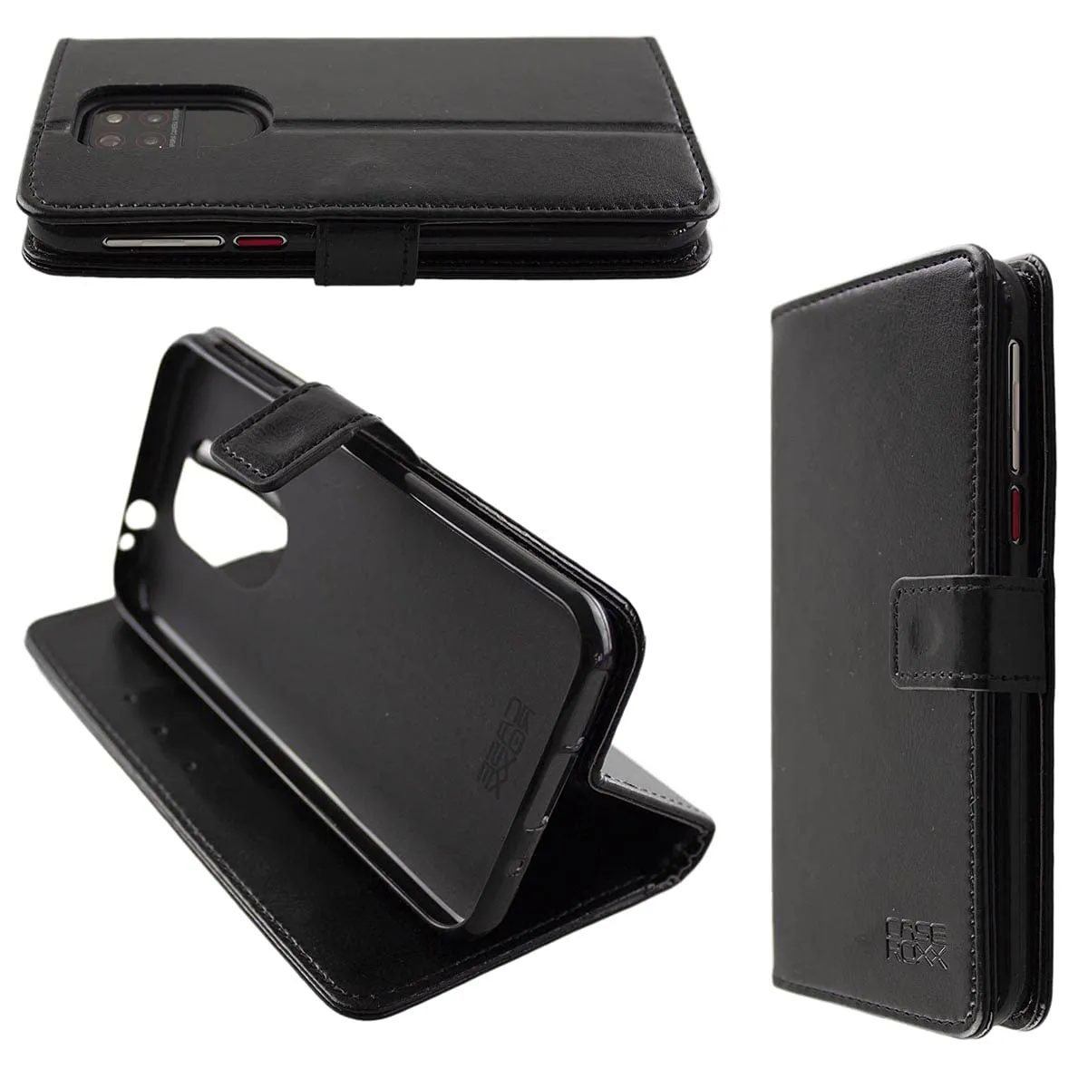 caseroxx Bookstyle Emporia Smart 5 custodia a libro azzurro chiaro carte