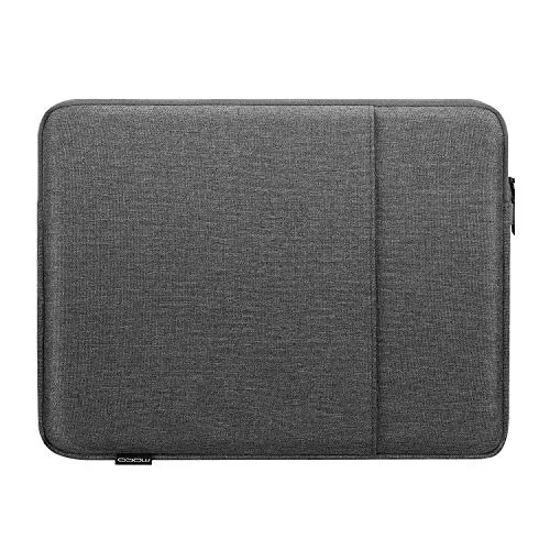 MoKo Custodia Tablet 9-11 Pollici Grigio Scuro Zip