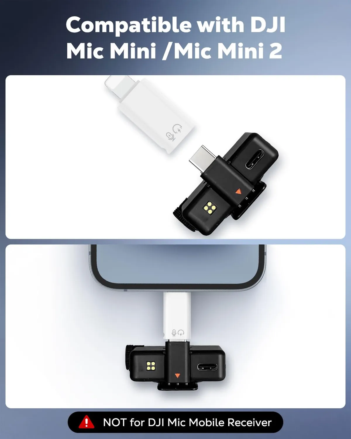 MoKo adattatore USB-C Lightning audio OTG 2 pezzi alluminio