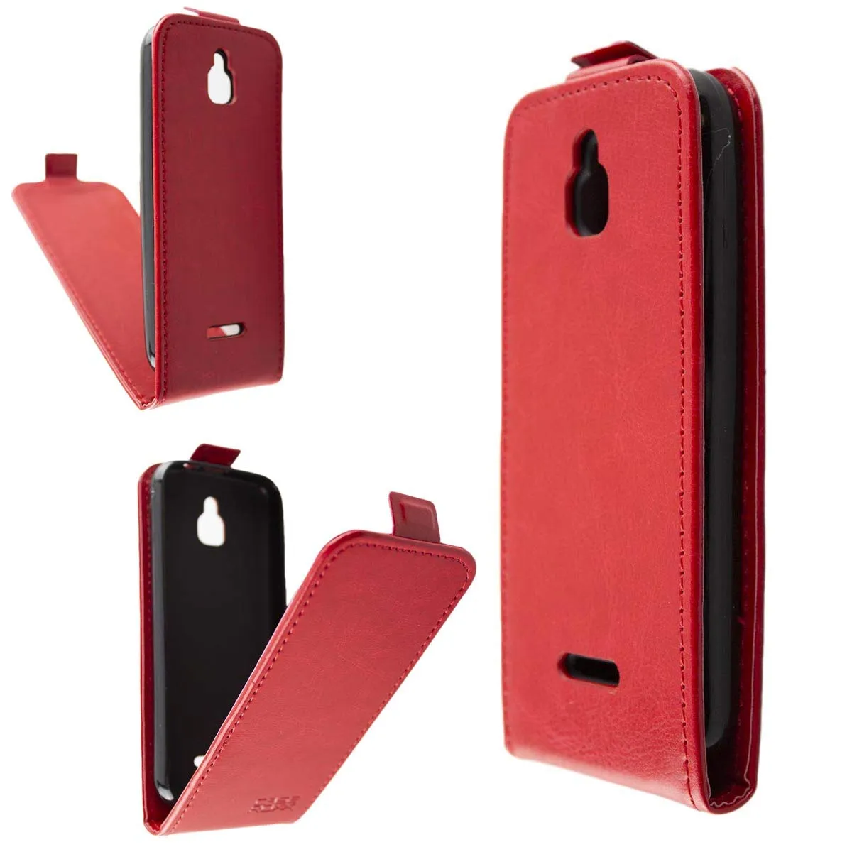 caseroxx Flip Cover custodia Nokia 8000 4G rossa magnetica