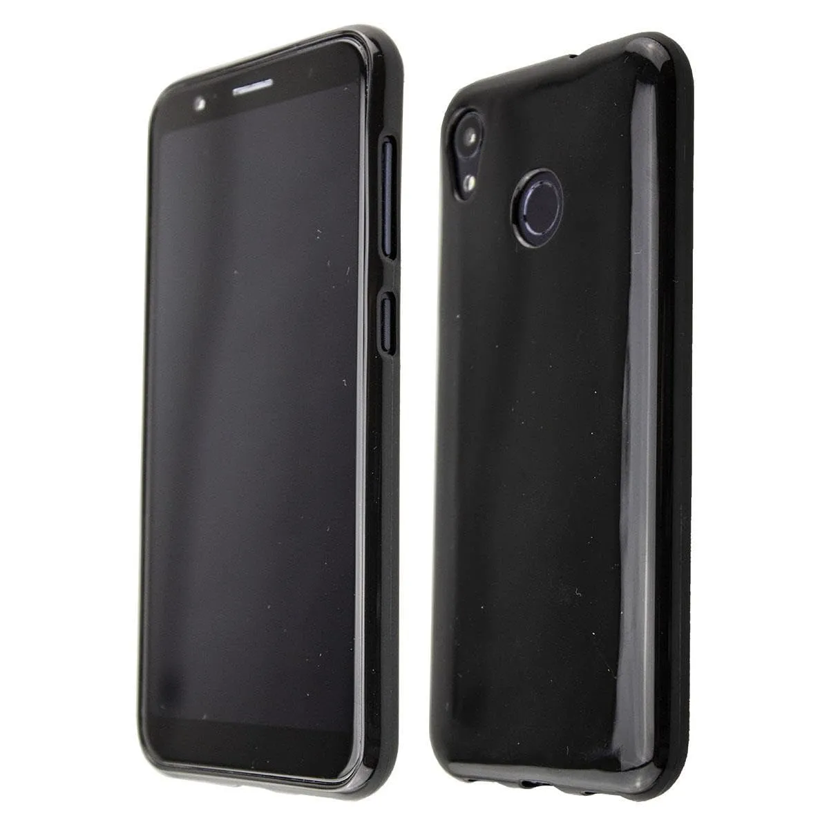 caseroxx TPU Gigaset GS185 custodia nera antiurto