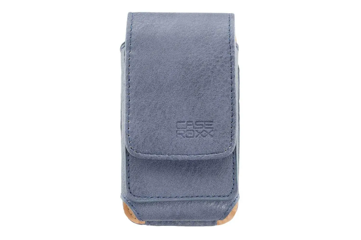 caseroxx Borsa Nokia 2660 Flip Borsello Azzurro Pelle Cintura