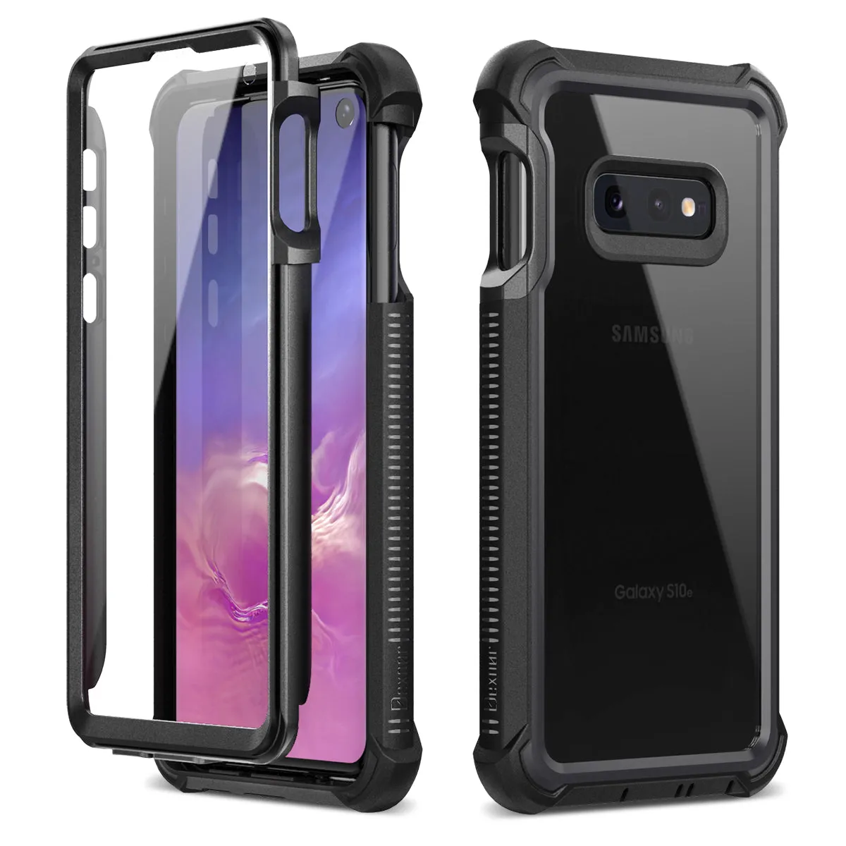 Dexnor Galaxy S10E cover blu con pellicola integrata