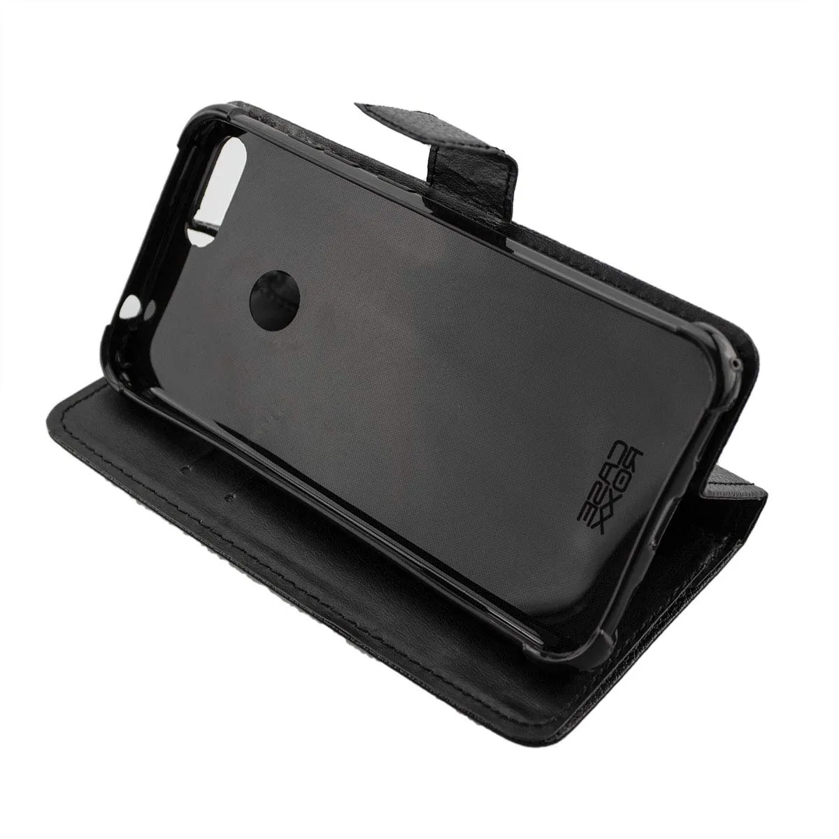 caseroxx Bookstyle custodia portafoglio Gigaset GS195 nera