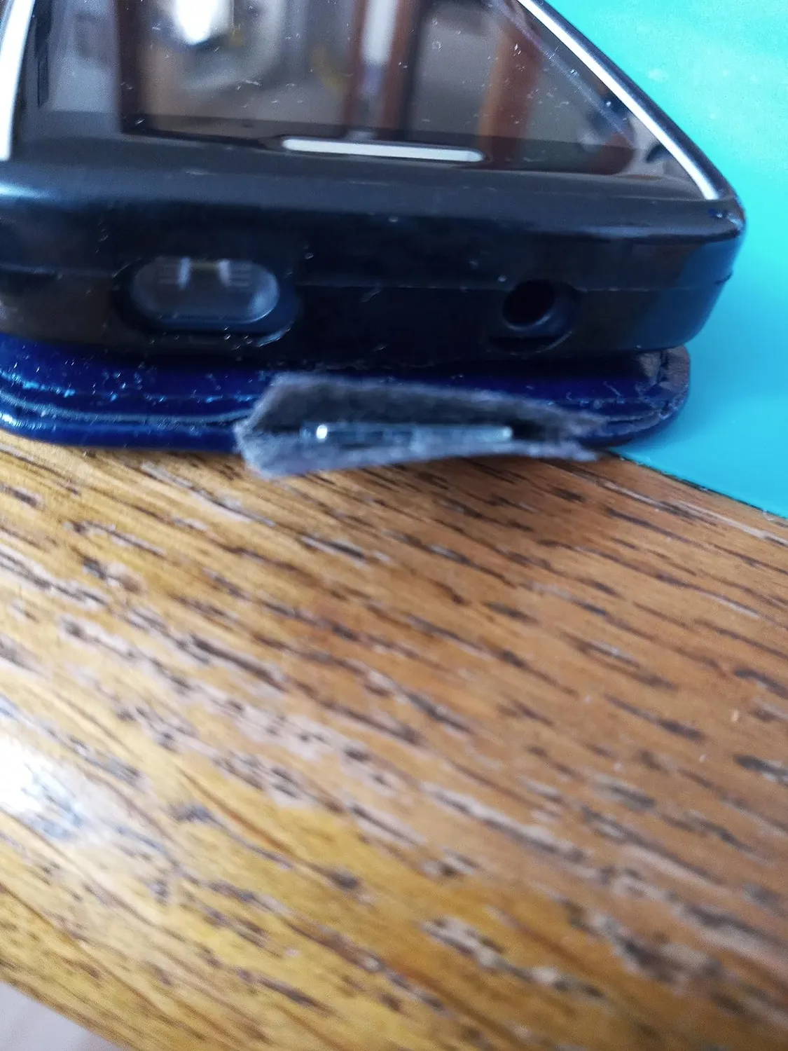 caseroxx Flip Cover Nokia 8210 4G azzurra finta pelle