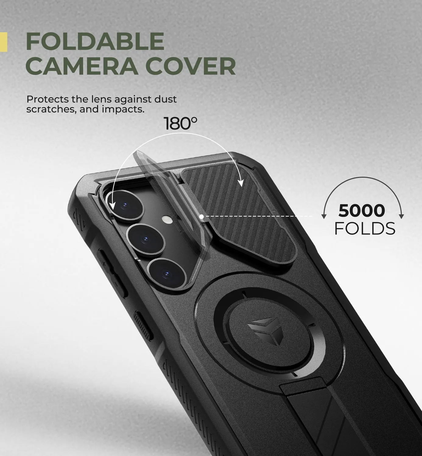 Dexnor Full Body cover Galaxy S25 Plus nera antishock
