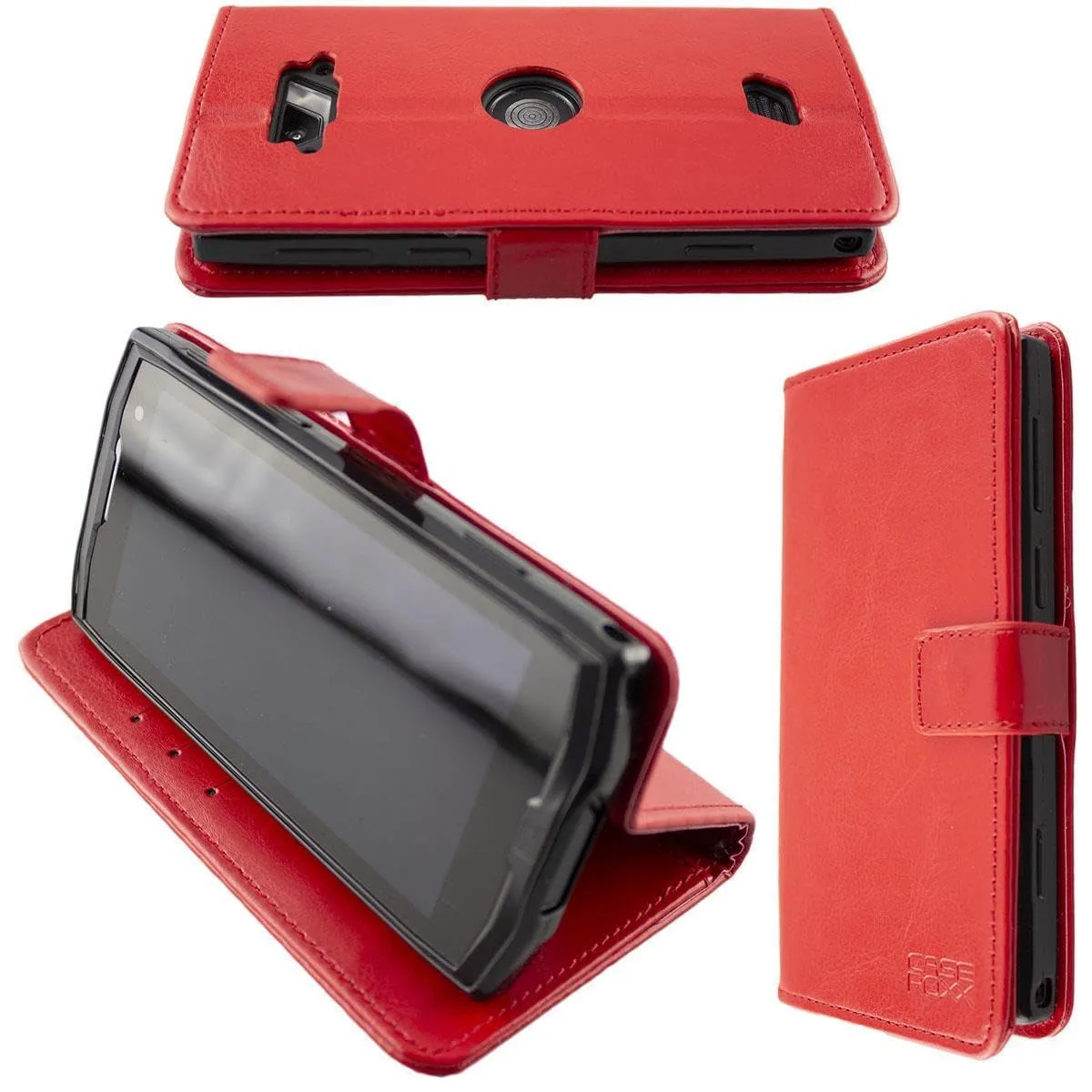 caseroxx Bookstyle Core-M4 M4 Go custodia portafoglio nera