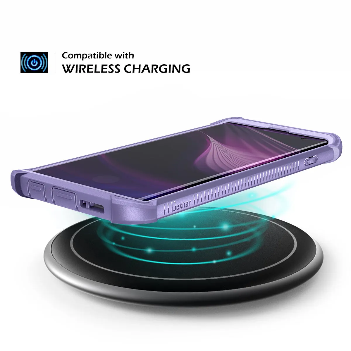 Dexnor Cover Samsung Galaxy S10 6.1 Viola con Pellicola