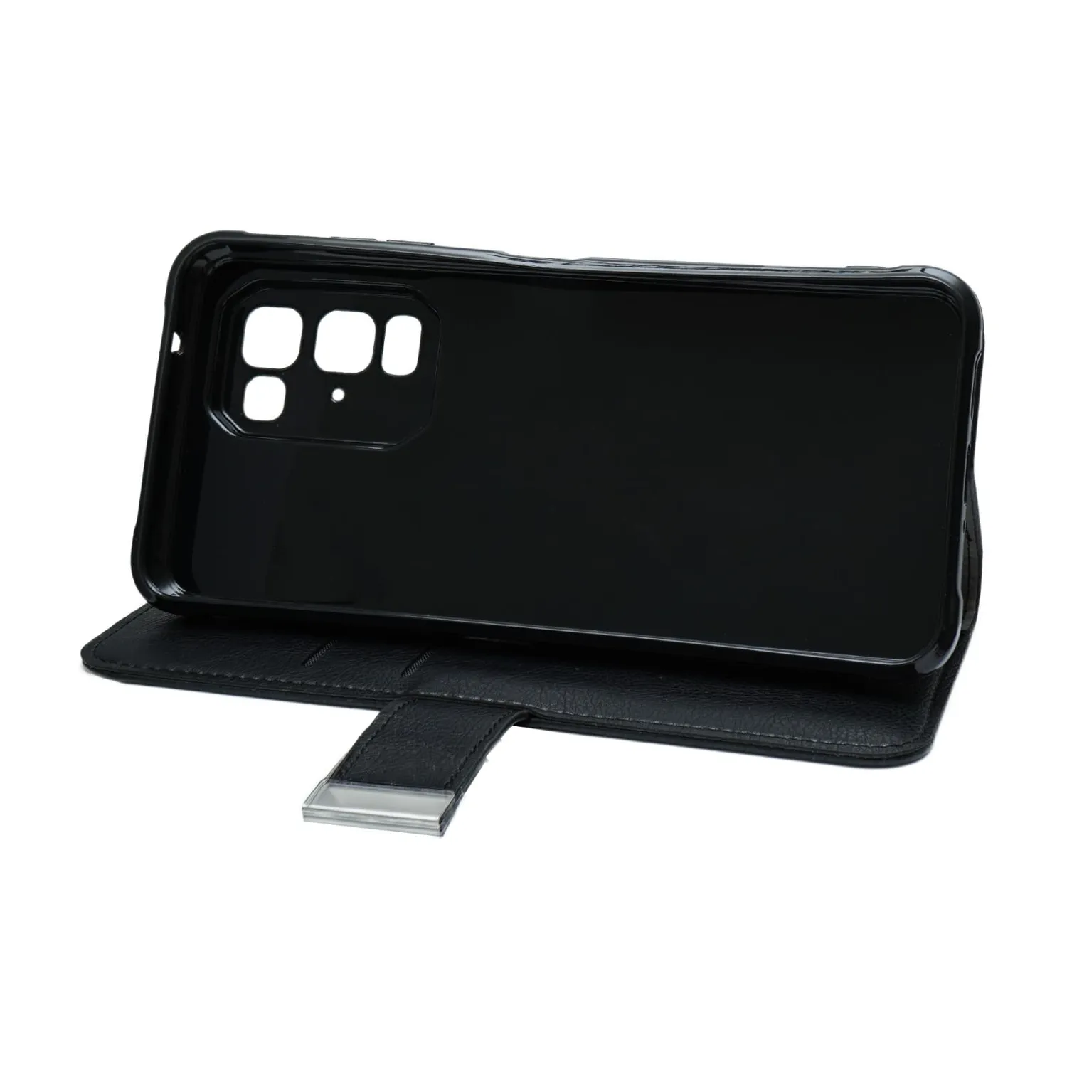 caseroxx Bookstyle Blackview Fort 5 custodia nero con stand