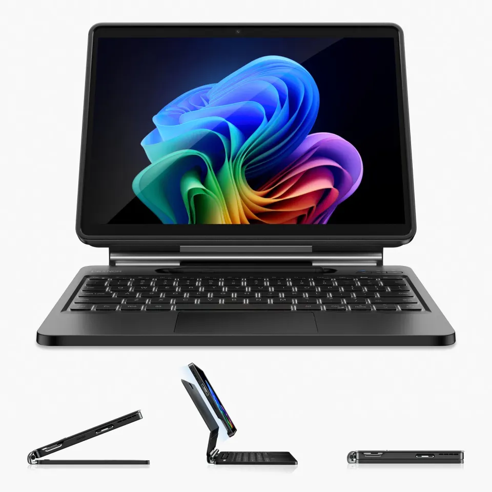 Dexnor Surface Pro 10 cover tastiera nera retroilluminata US