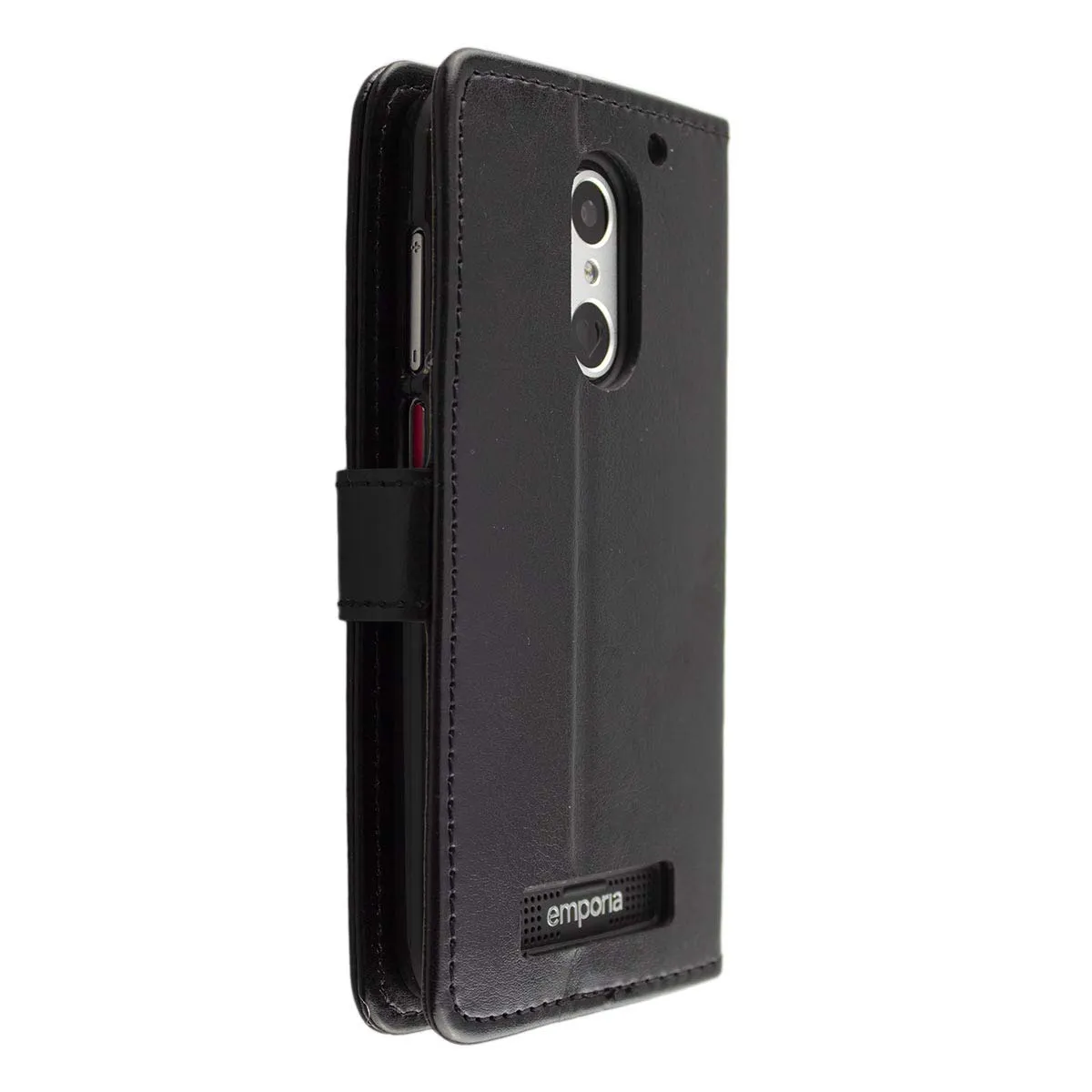 caseroxx Bookstyle Cover Emporia Smart 4 Nera Portafoglio