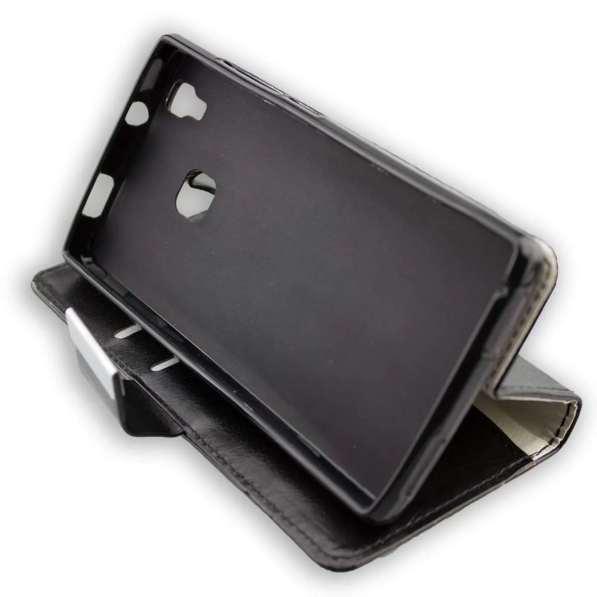 caseroxx Bookstyle custodia Doogee X5 Max Pro nero portafoglio