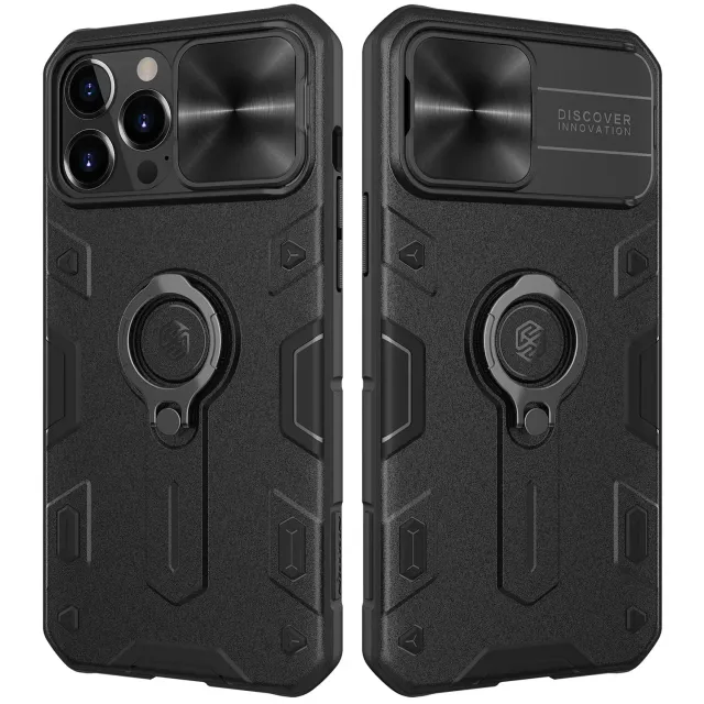 CloudValley Cover iPhone 13 Pro 6.1 Cover Nero Antischock