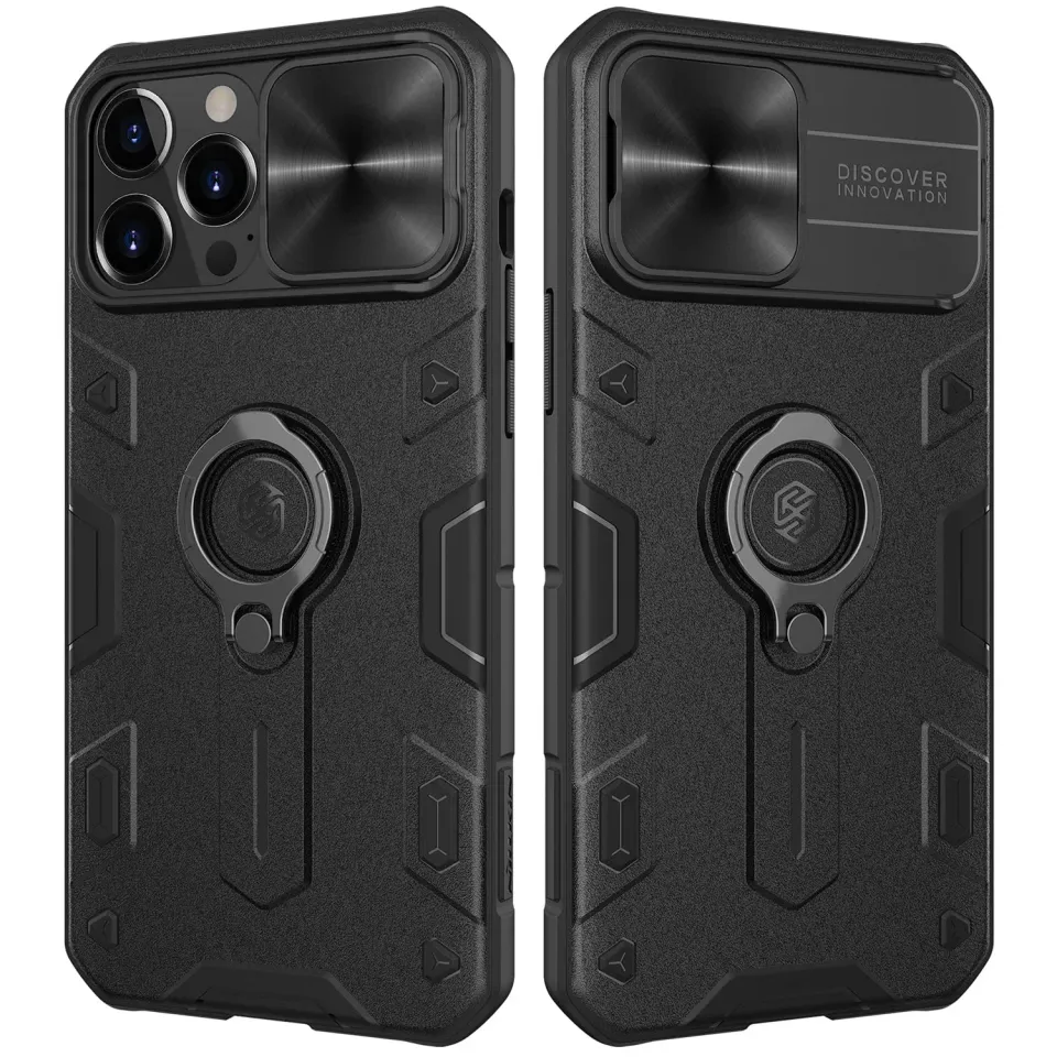 CloudValley Cover iPhone 13 Pro 6.1 Cover Nero Antischock