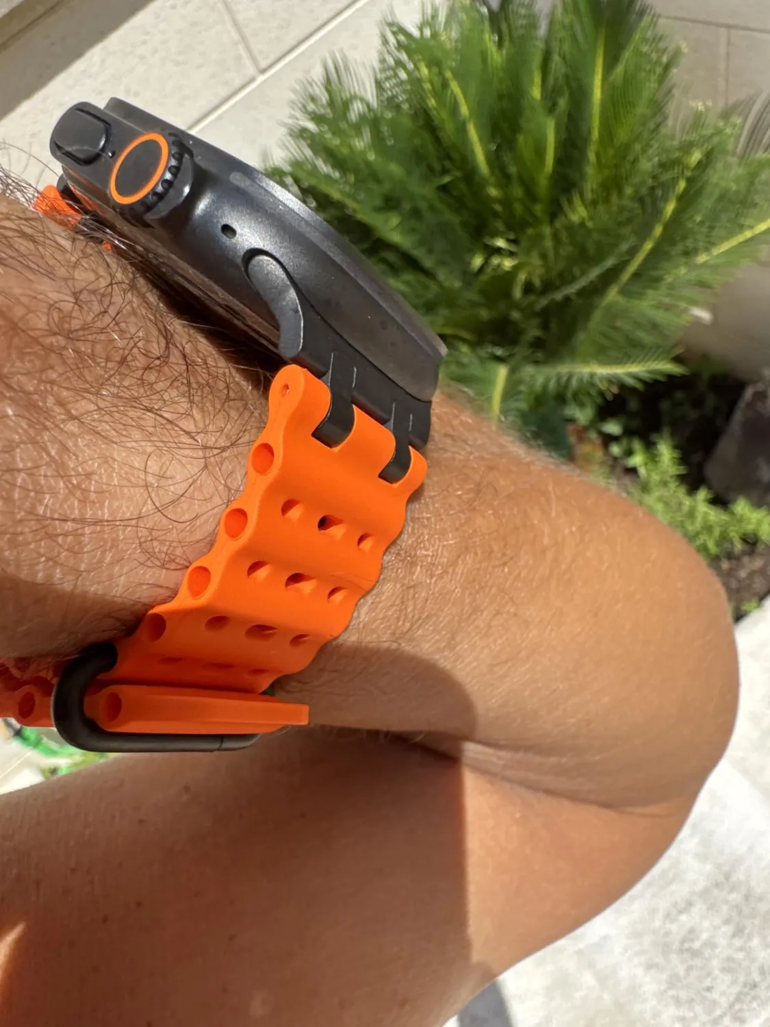 MoKo Ocean Apple Watch 49mm cinturino nero impermeabile