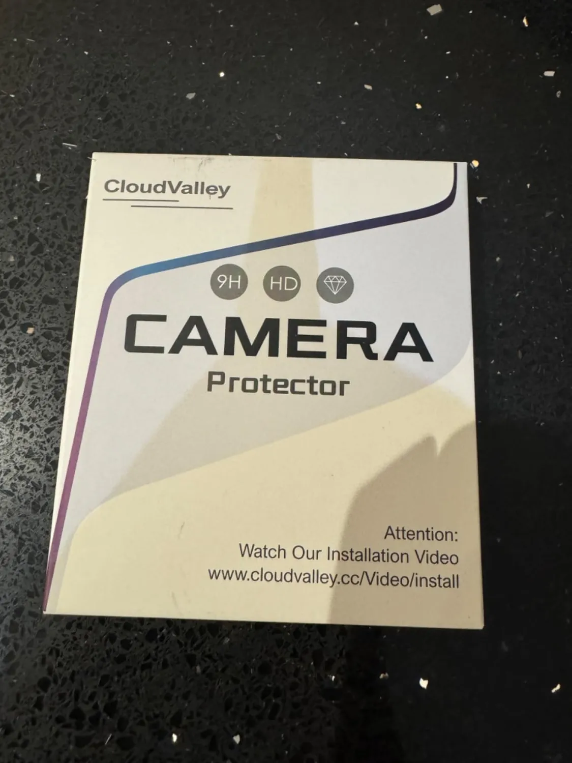 CloudValley iPhone 15 Pro pellicola fotocamera oro 2 pezzi