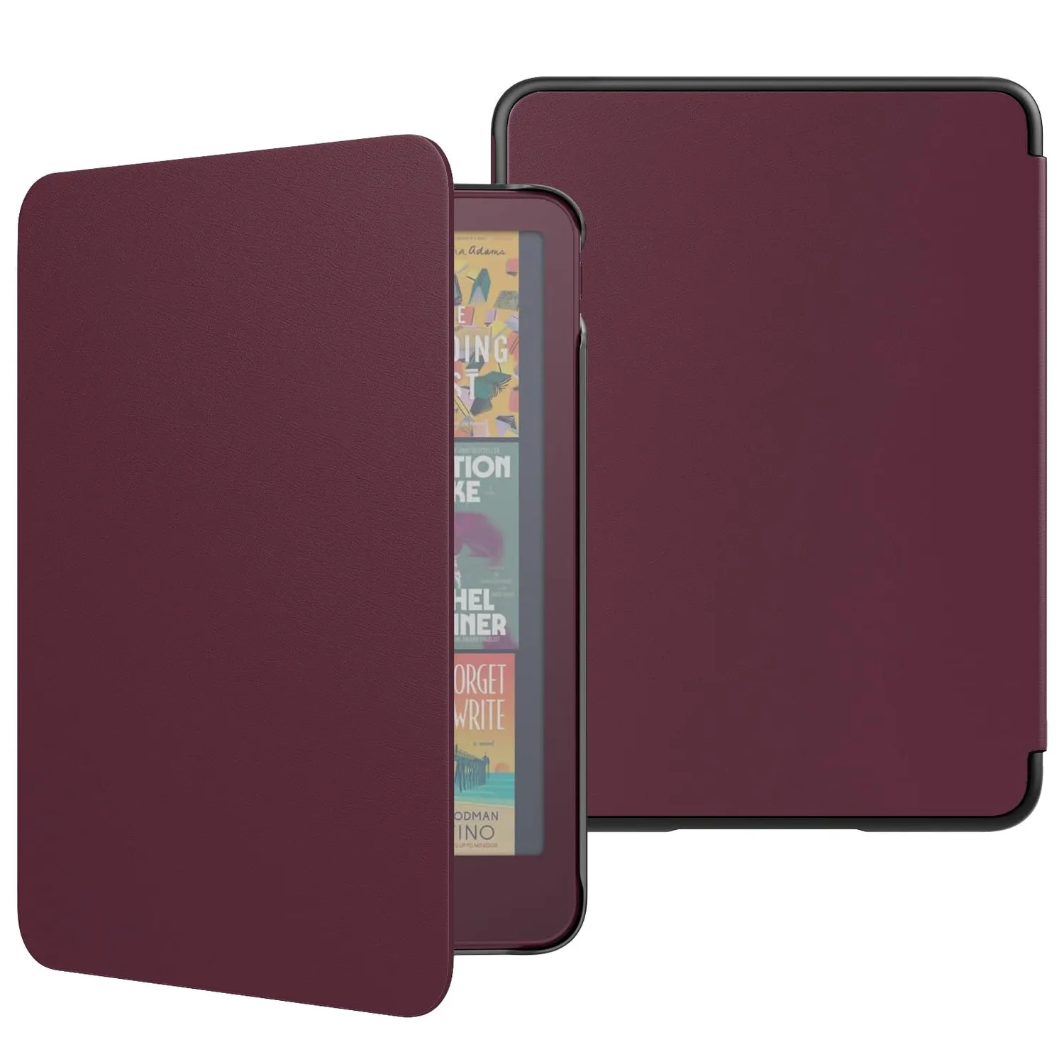MoKo Custodia Kindle Paperwhite 13a Gen 7" Foresta Grigia pelle