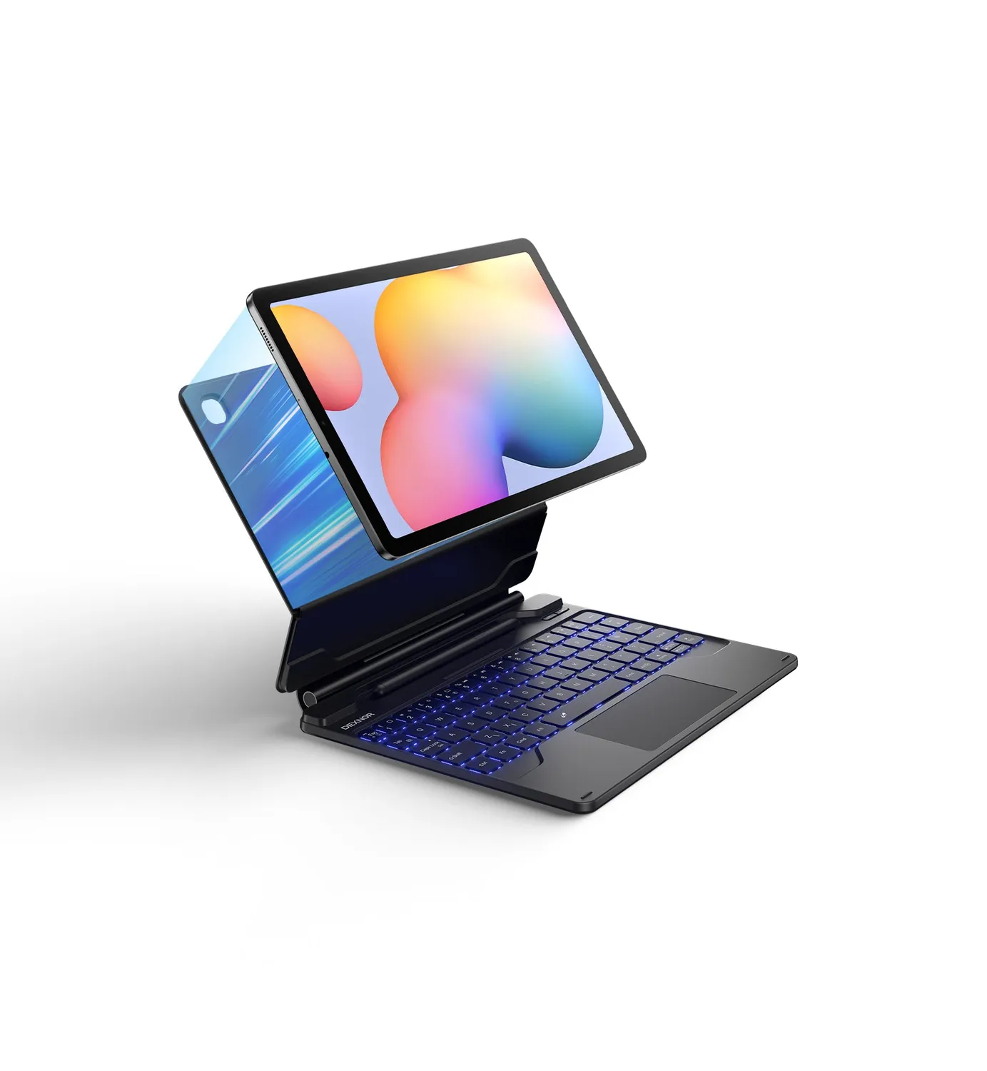 Dexnor Galaxy Tab S6 Lite 2024 custodia tastiera nero italiano touchpad