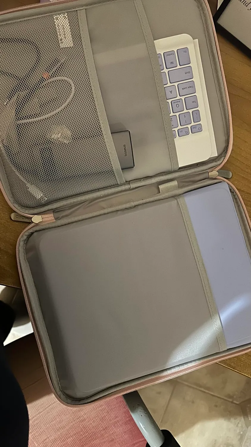 MoKo borsa sleeve tablet 9-11 pollici grigio scuro imbottita