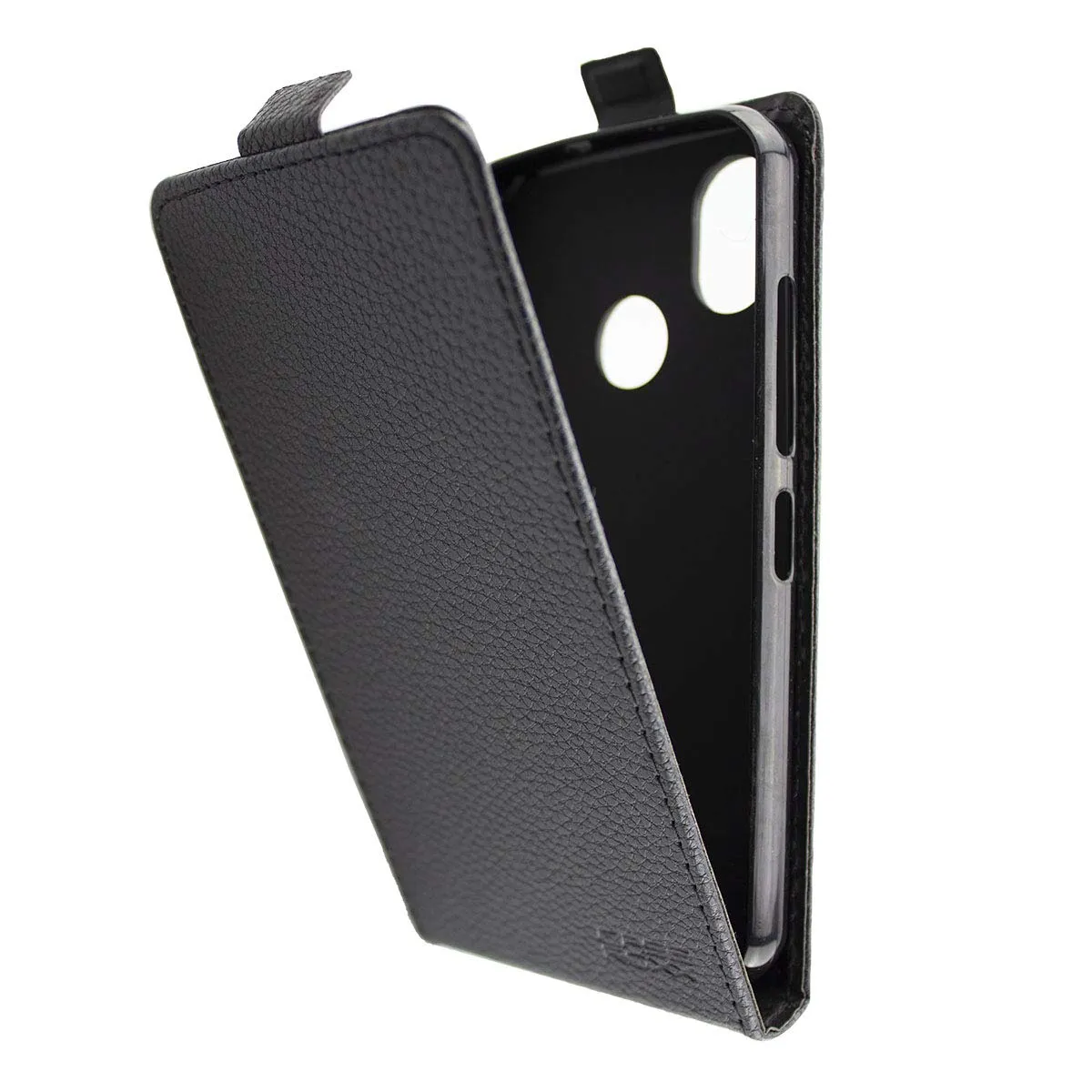 caseroxx Flip Cover custodia Cat S52 nera libro