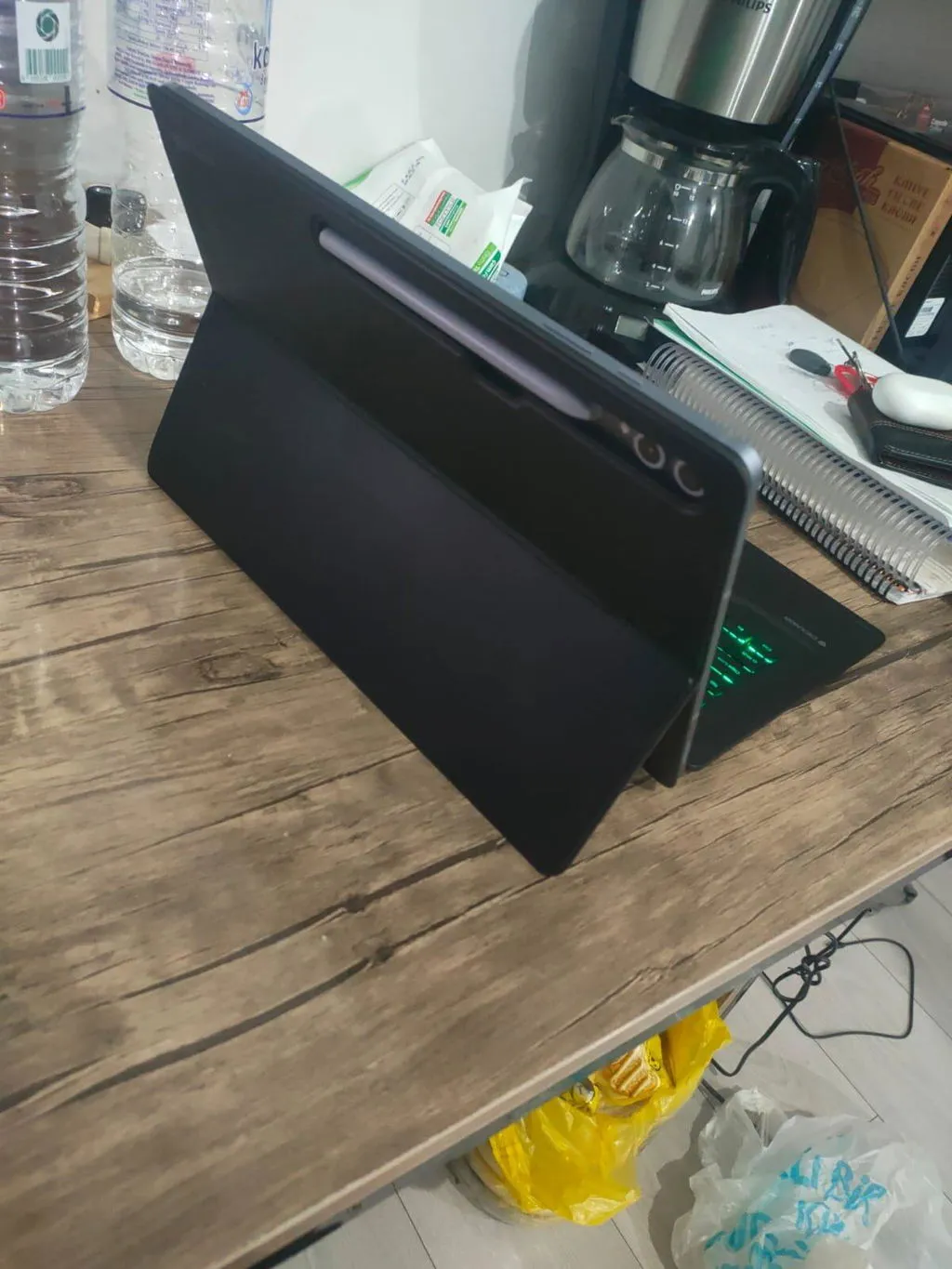 Dexnor Galaxy Tab S9+ cover tastiera nera italiano 12,4"