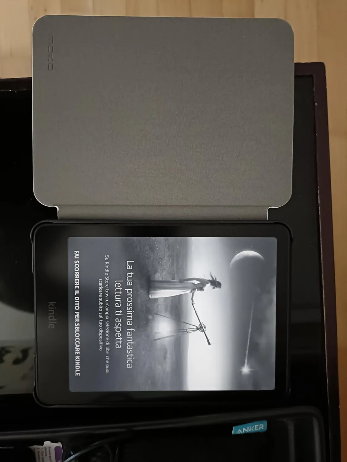 MoKo Kindle Paperwhite 12a Gen Colorsoft cover taro viola