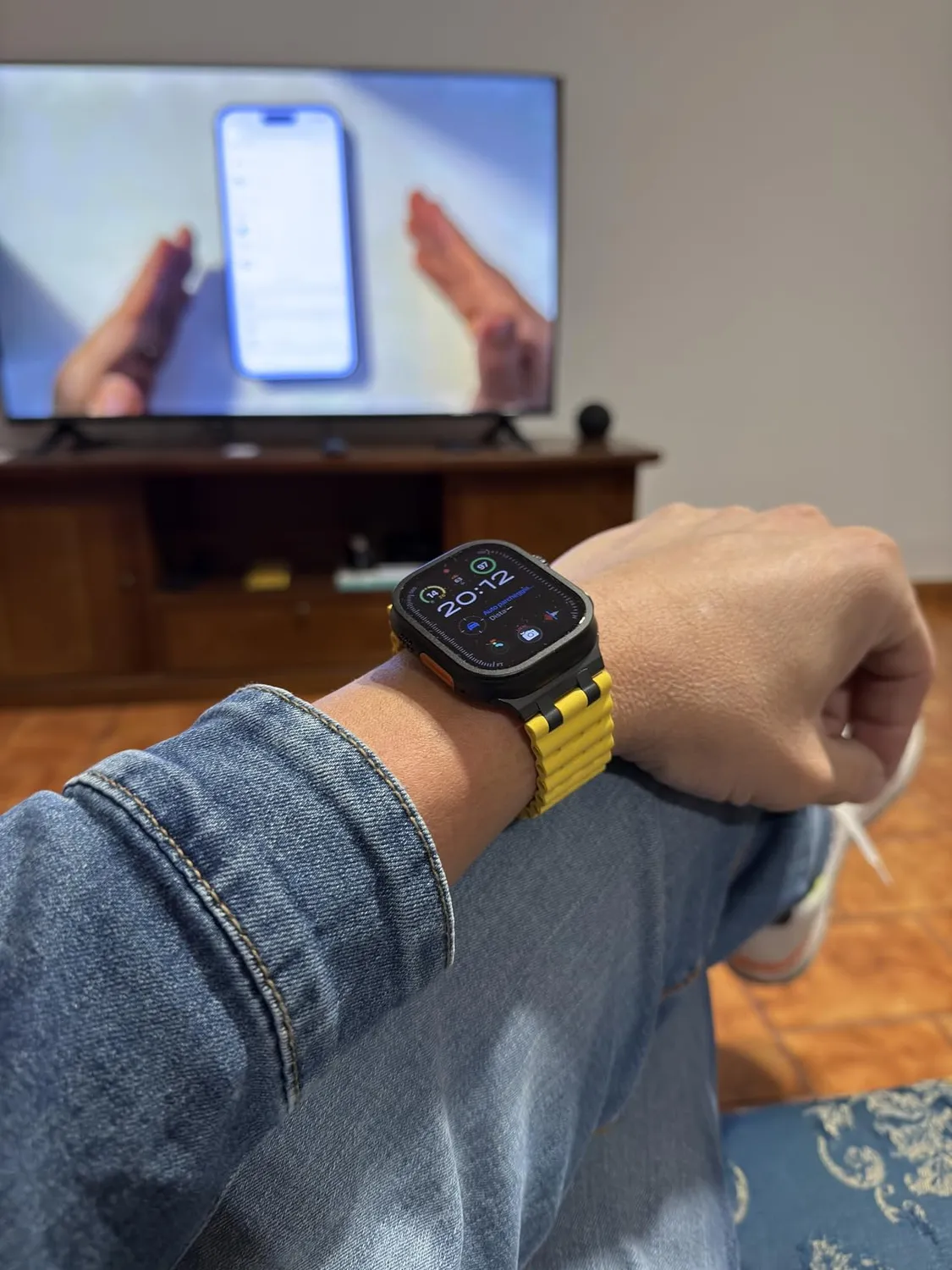 MoKo Ocean Apple Watch 49mm cinturino nero impermeabile