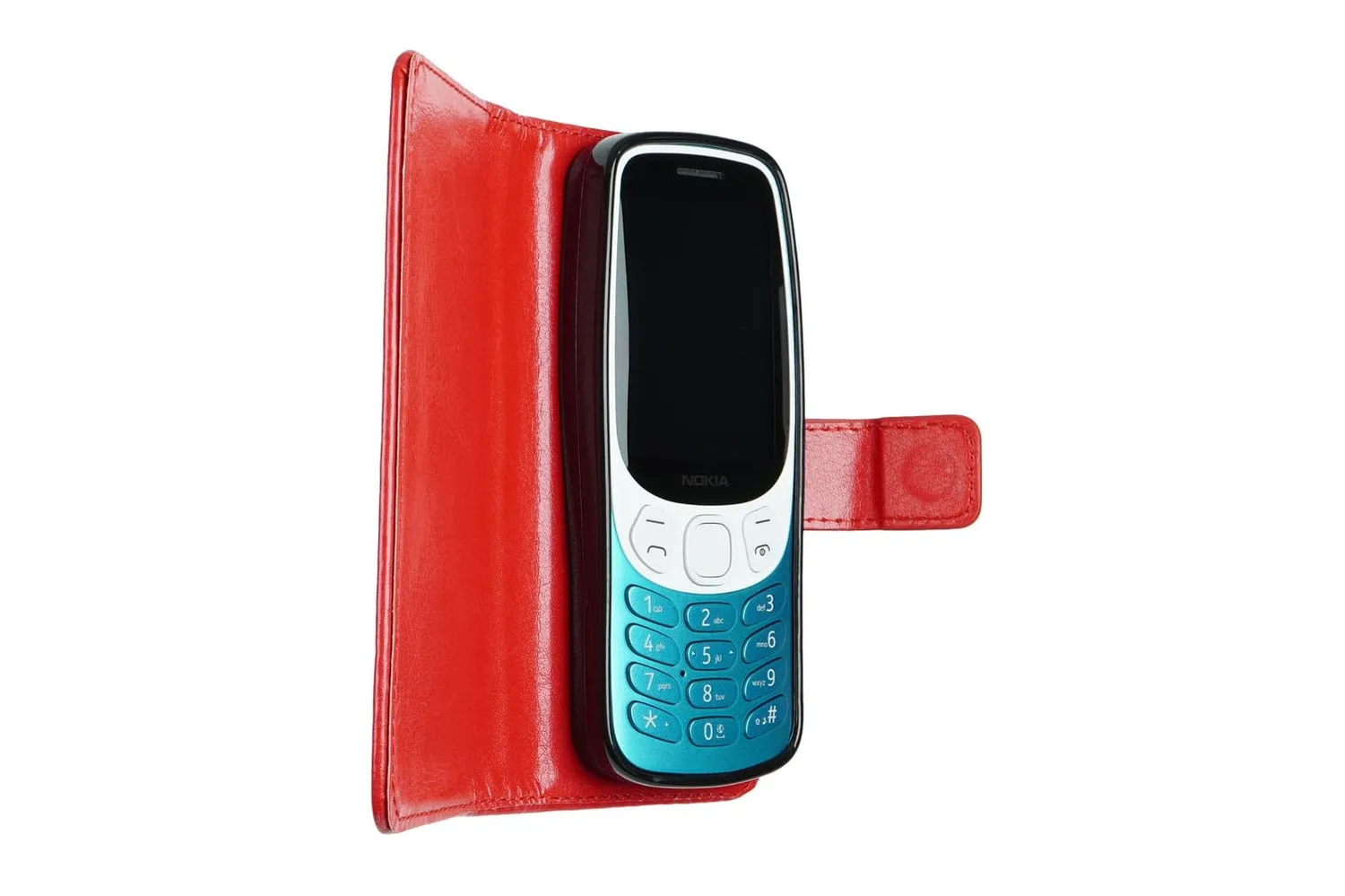 caseroxx Bookstyle Nokia 3210 2024 custodia libro rossa
