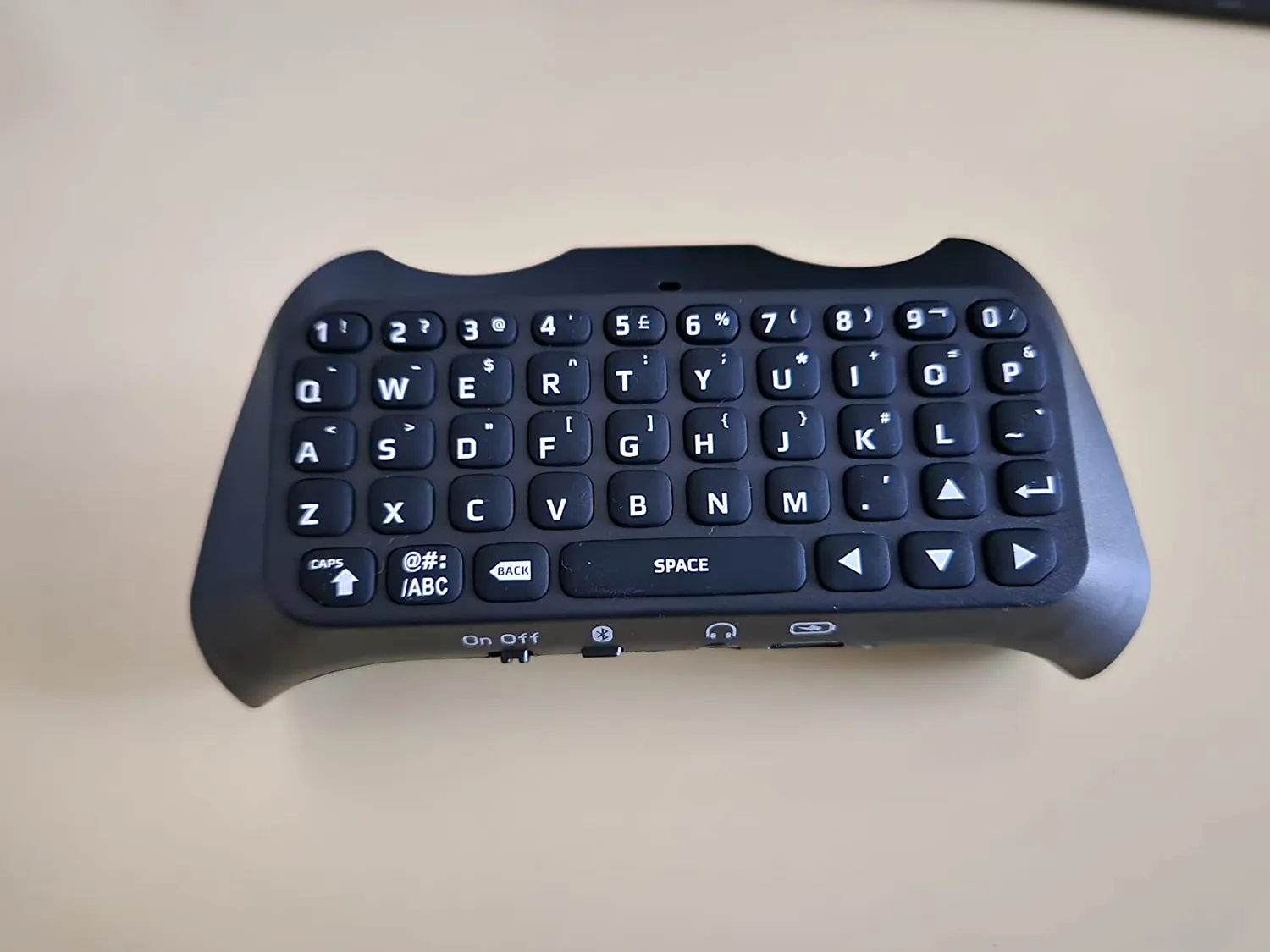 MoKo Tastiera Wireless Controller PS5 47 Tasti nero retroilluminata