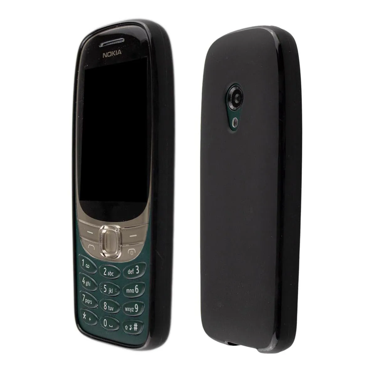 caseroxx TPU Nokia 6310 (2021) cover trasparente nero anturto