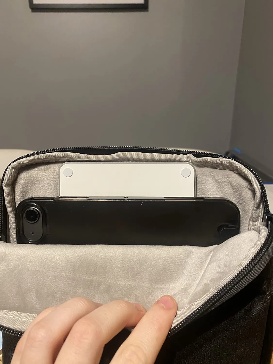 MoKo Borsa Tablet 9-11 Pollici Manico Nero Grigio