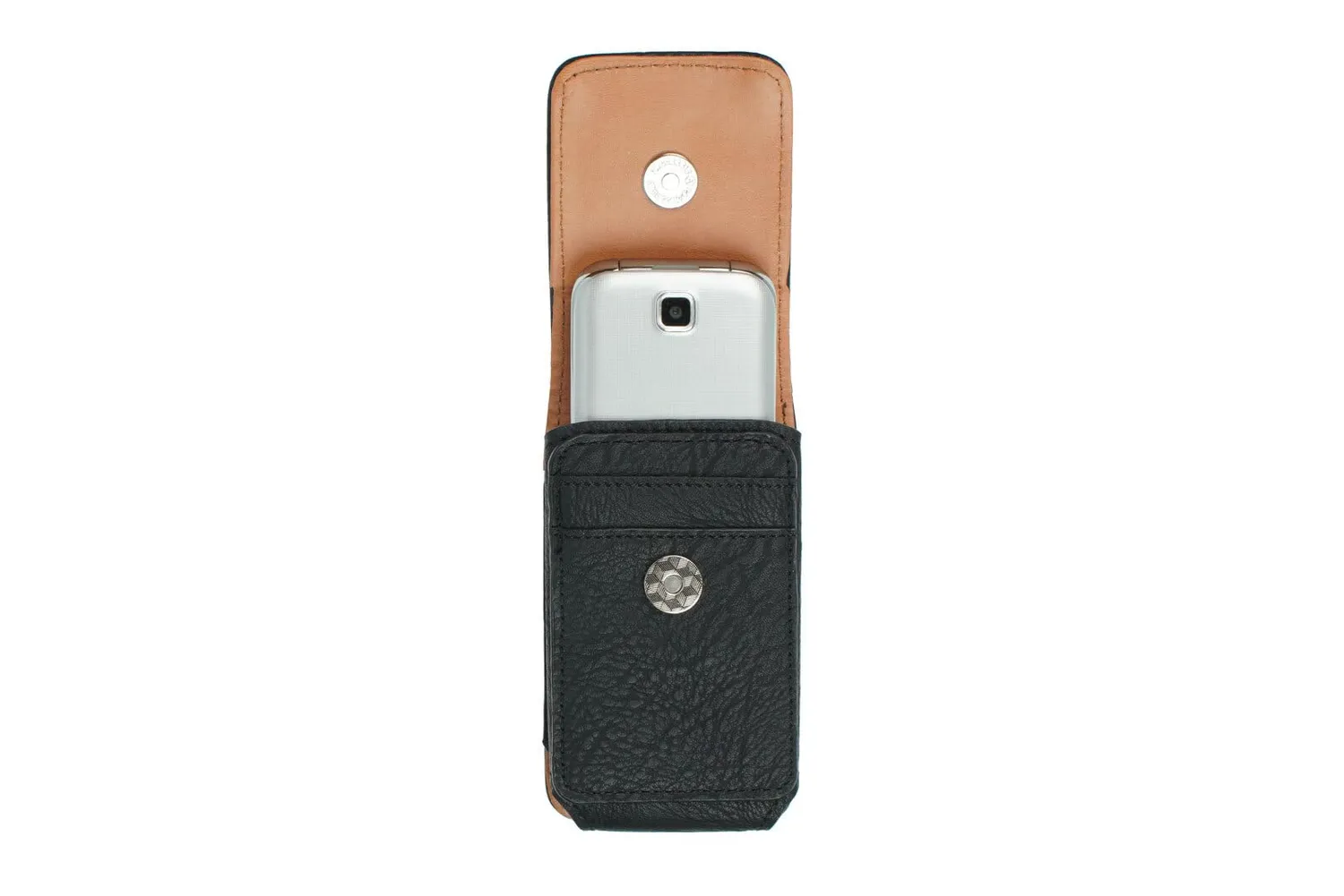 caseroxx Borsa Samsung C3520 nera pelle cintura