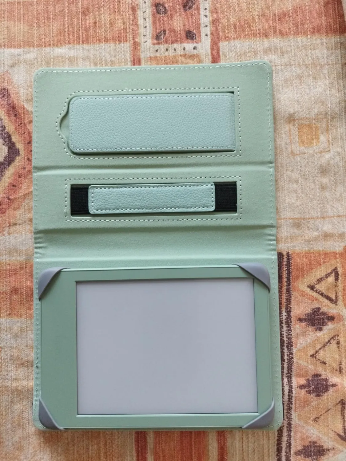 MoKo Kindle 6 pollici custodia verde tequila litchi stand