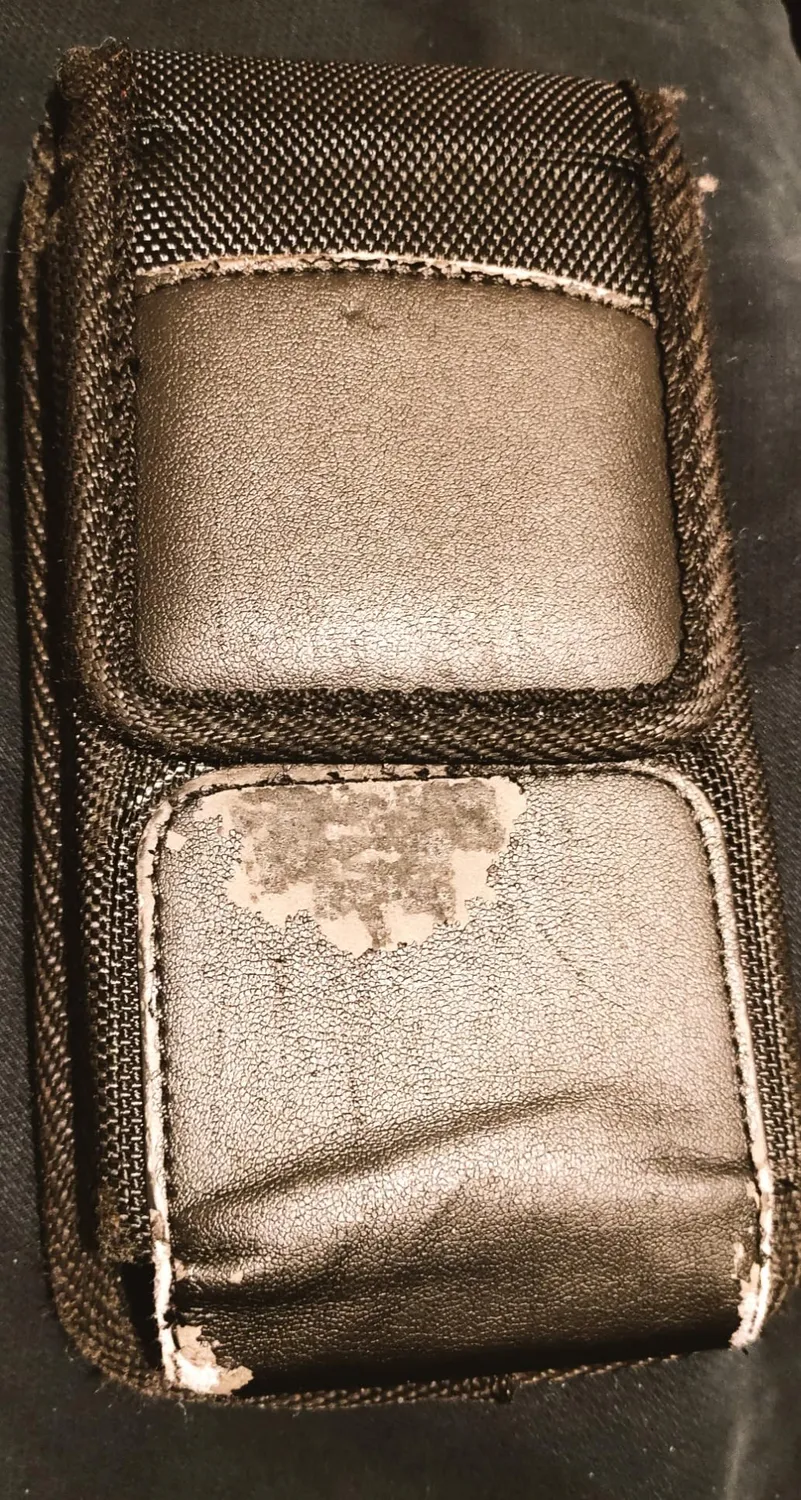 MoKo Fondina Cellulare Nylon nera 6,7 pollici cintura