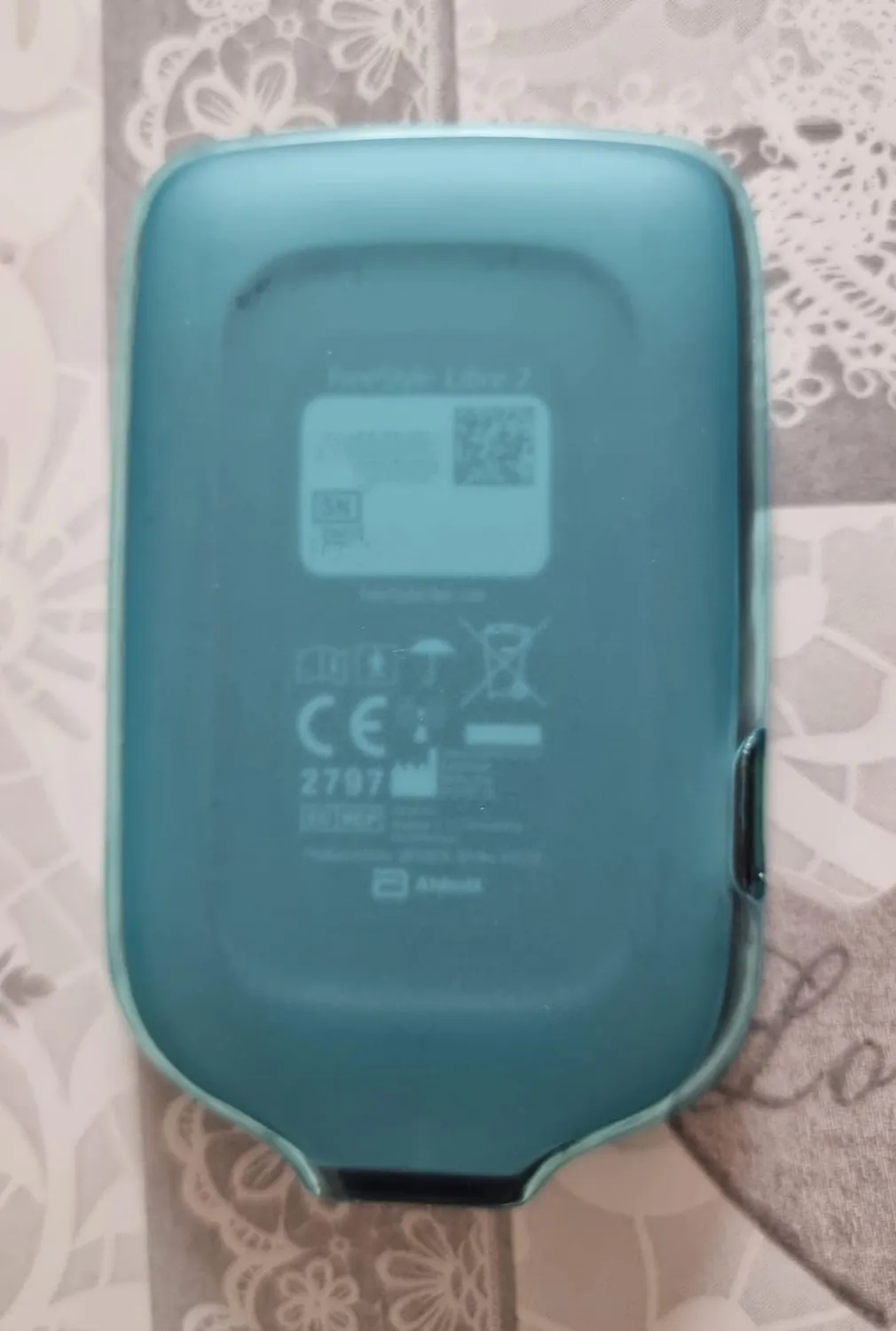 caseroxx TPU Freestyle Libre 1/2/3 custodia azzurro chiaro antiurto
